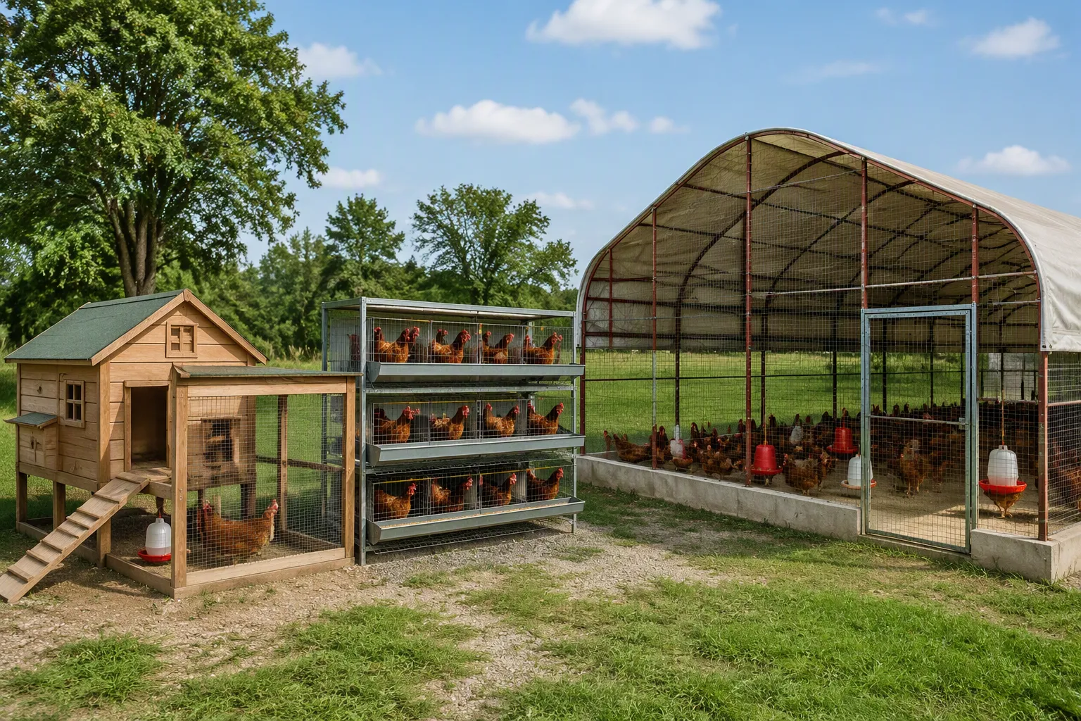 Chicken Coop vs Chicken Cage vs Poultry House: What Is the Difference?