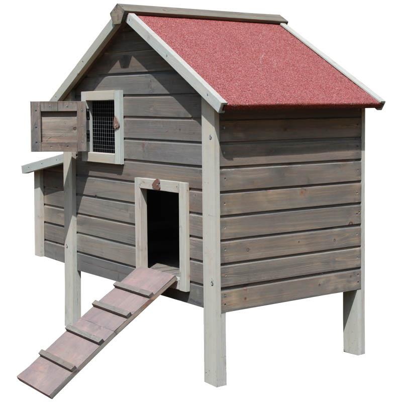 wooden chicken coop