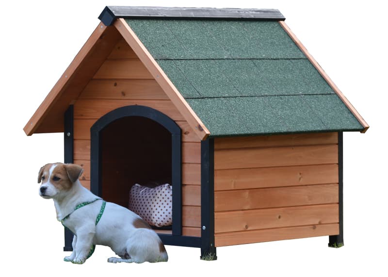 waterproof wood dog shelter