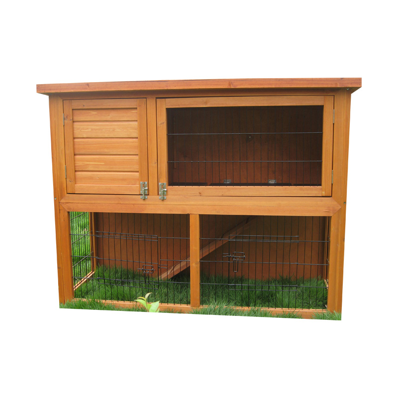rabbit hutch with run