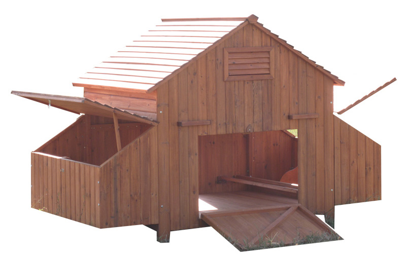Environmental friendly outdoor Chicken Coop luxury 