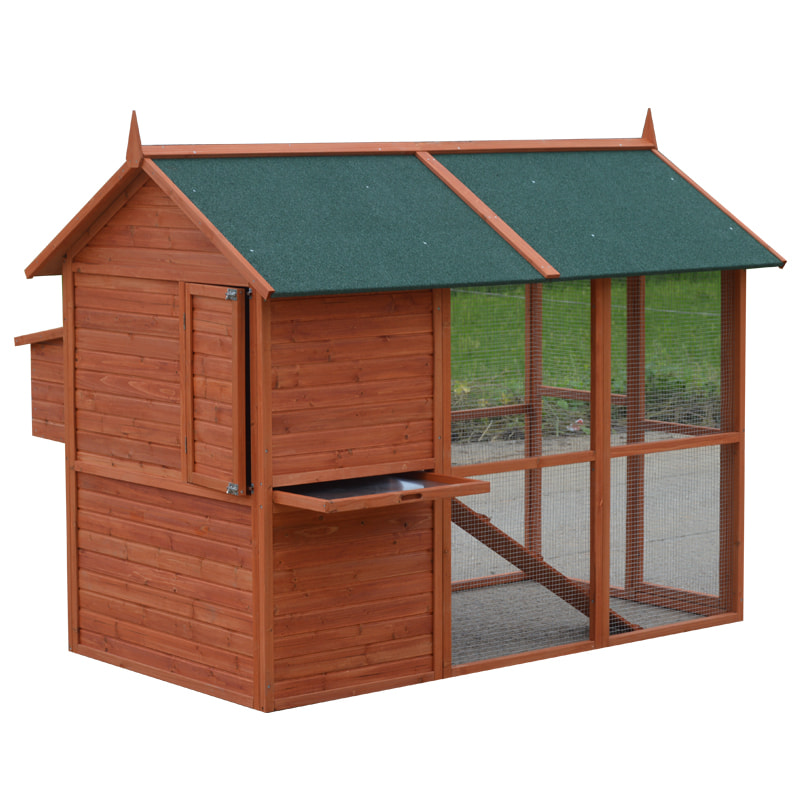 free range chicken house