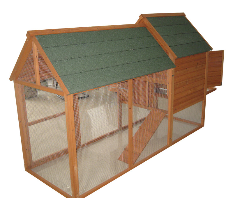 Sturdy fir wood Chicken Coop spacious