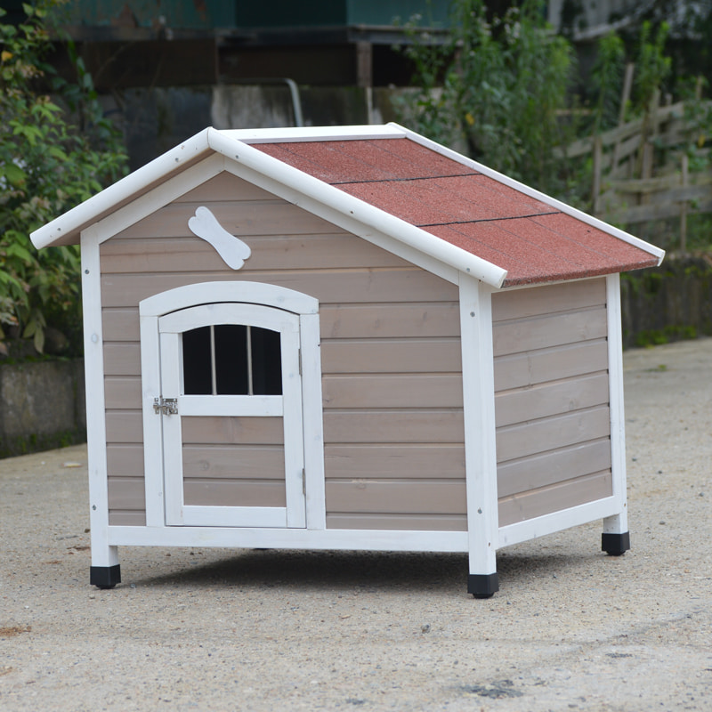 waterproof wood dog shelter
