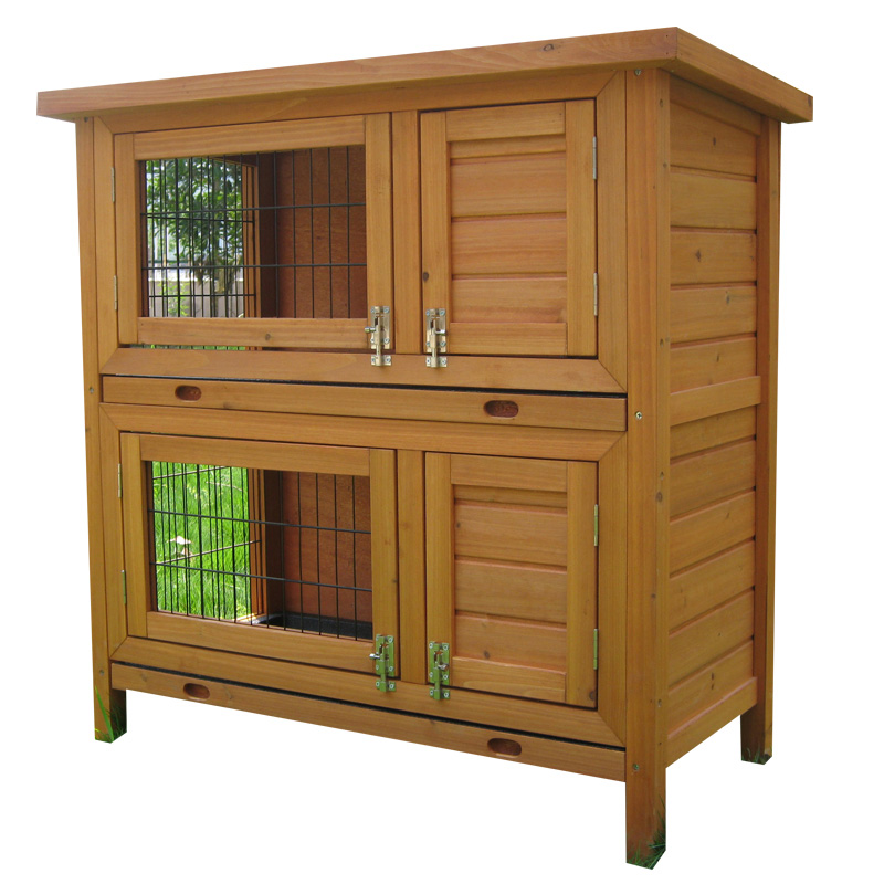 rabbit hutch with run attached