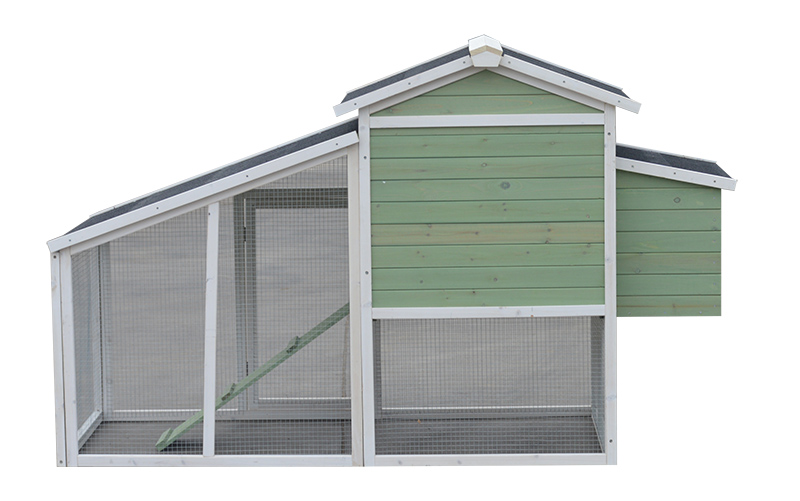 wooden hen cage