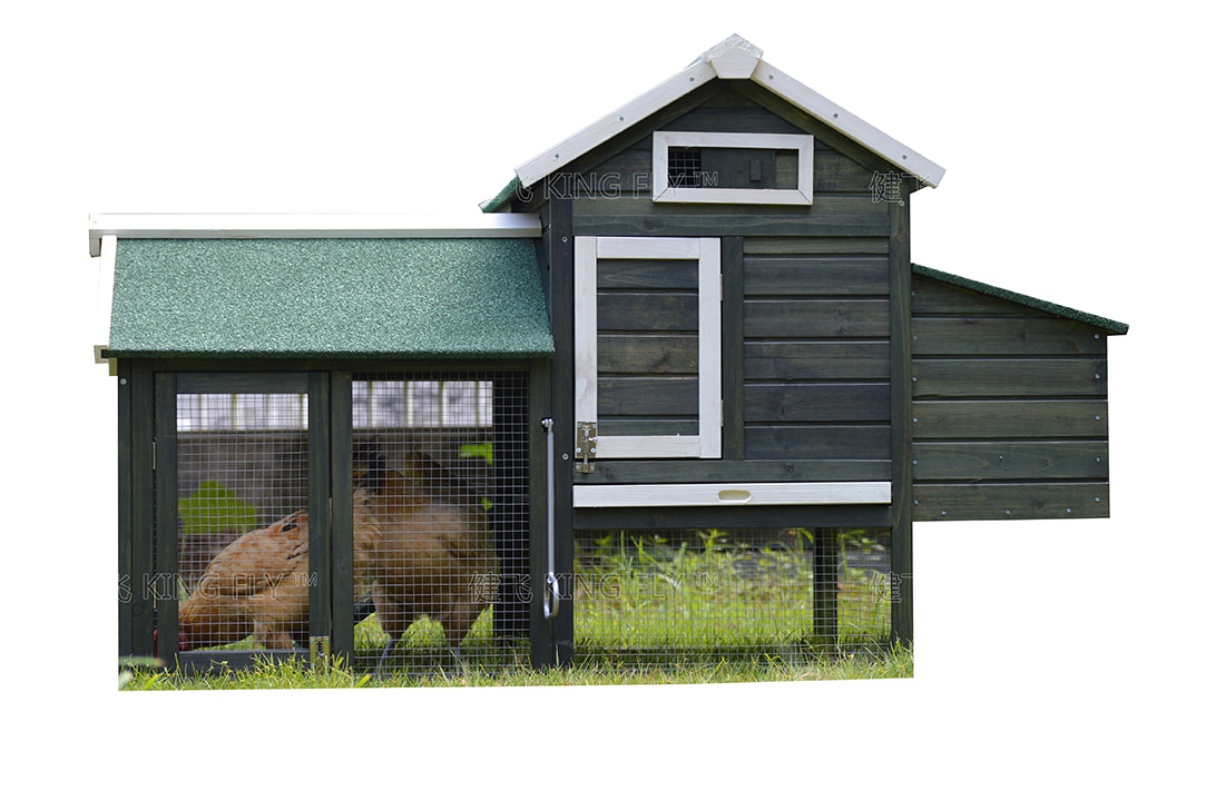 Easy-Clean Poultry Hutch