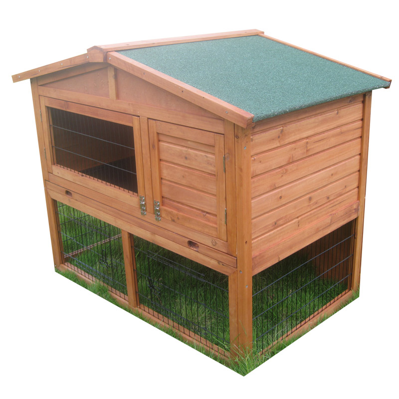 rabbit hutch with removable tray