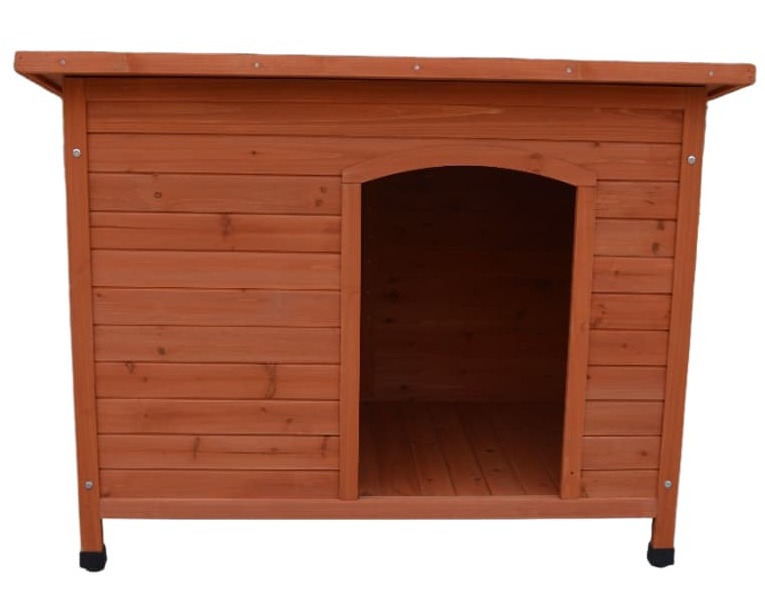 wooden dog house outdoor