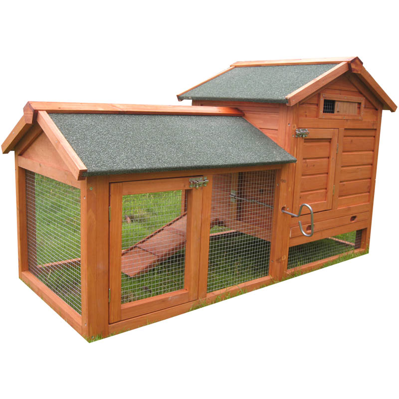 Brown color backyard coop for chicken