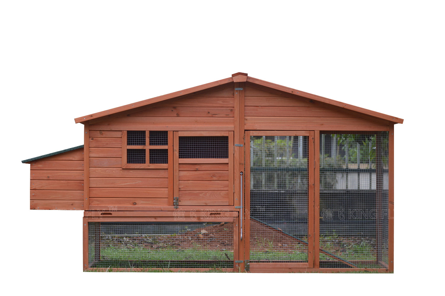 premium brown or white color chicken coop