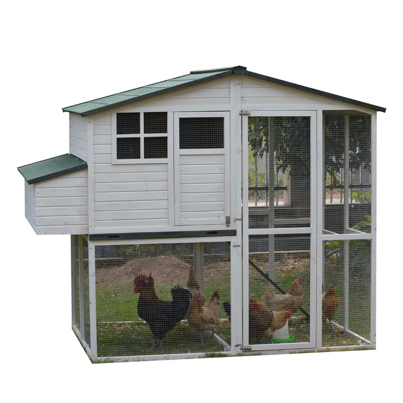 Outdoor solid wood outdoor Chicken Coop with vent