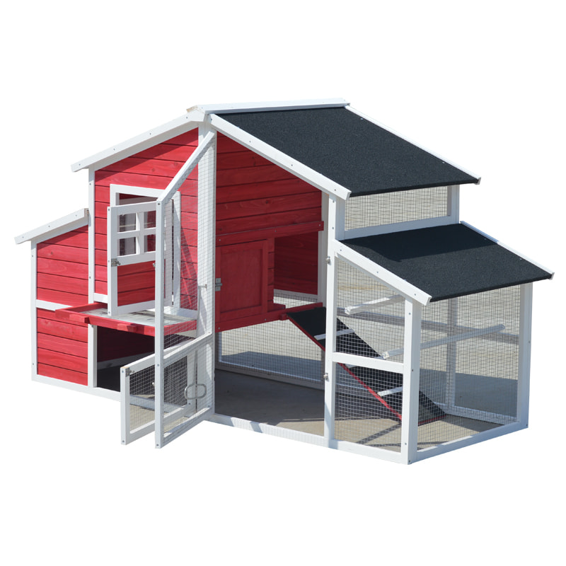 feeding trolley chicken cages