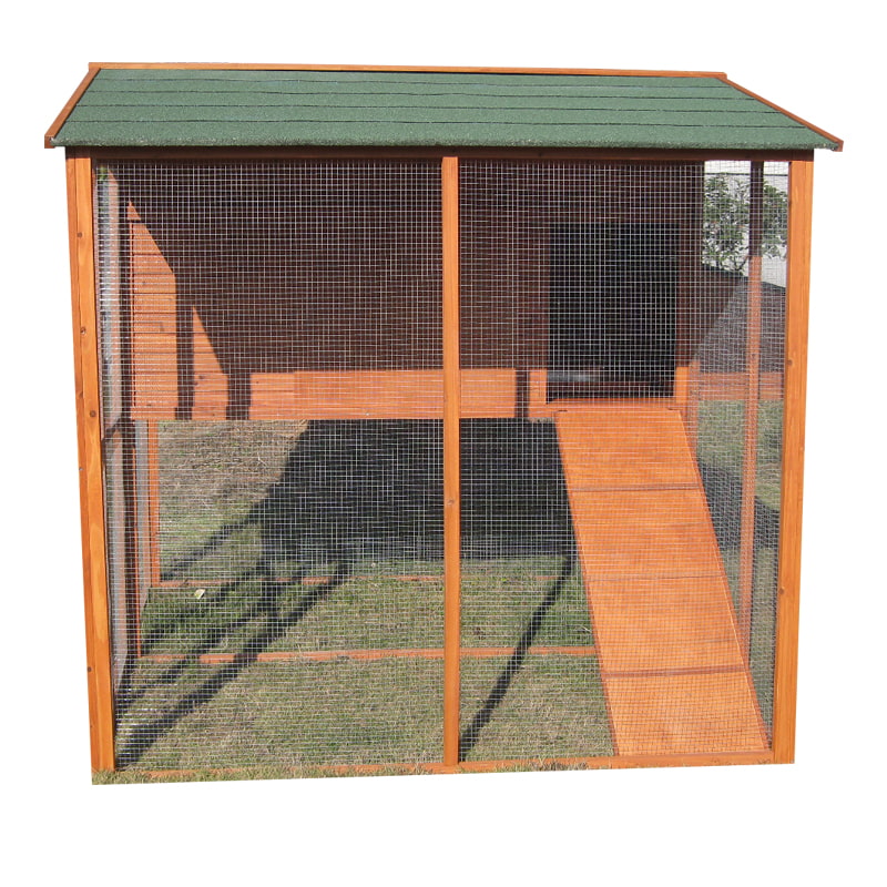 Outdoor two layer backyard cute Chicken Coop