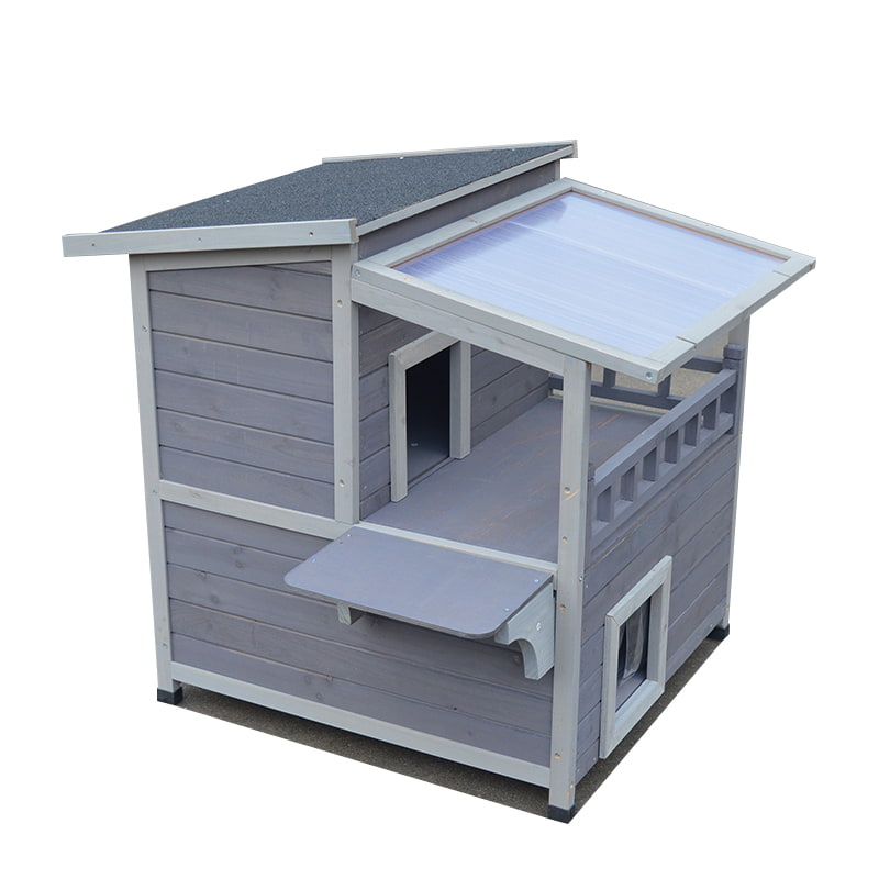 air conditioned cat house