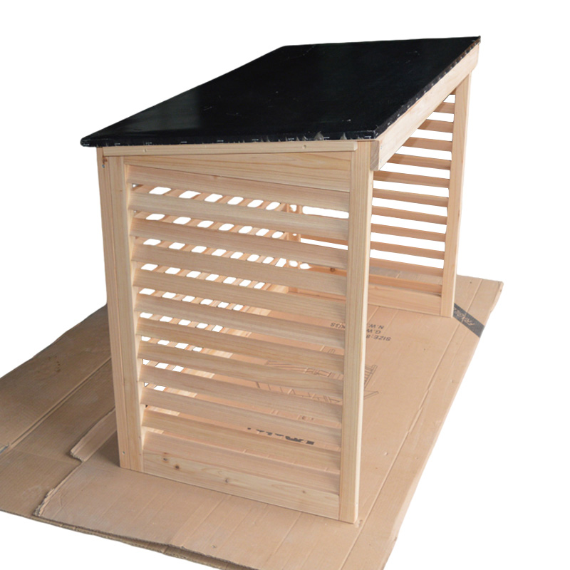 Stainable Wood AC Fence Stainable Wood AC Fence