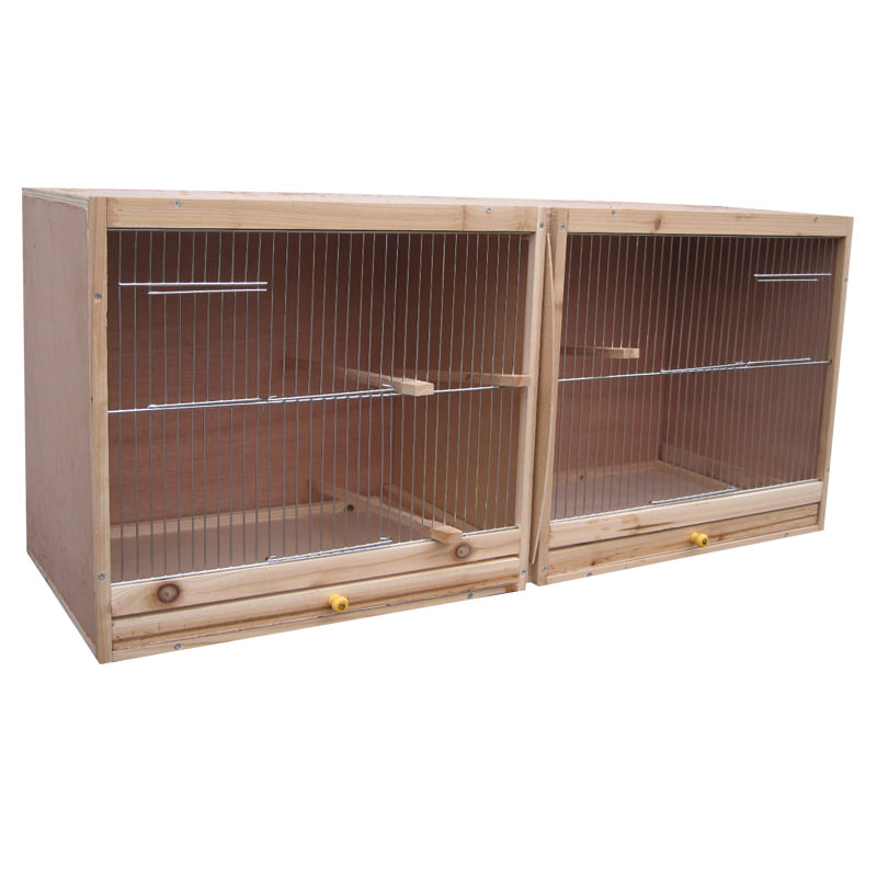 Drawer tray pigeon cage