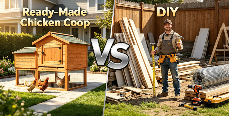 Why Choose a Ready-Made Chicken Coop Instead of DIY?