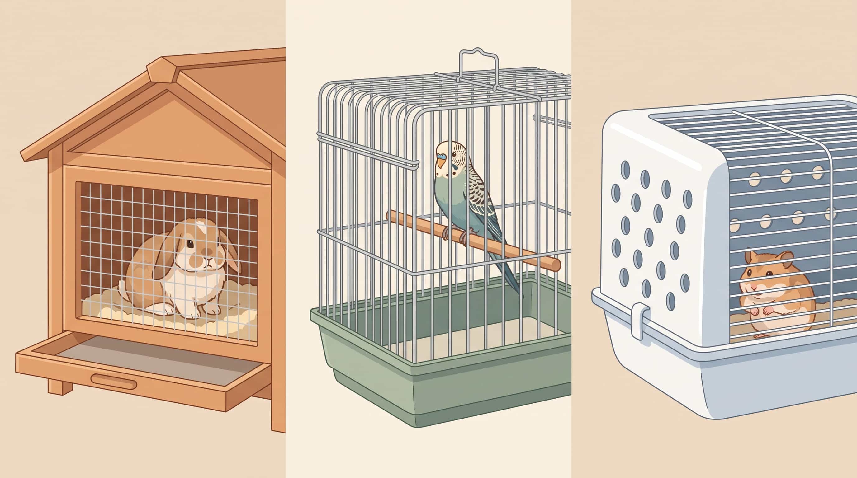 Why Choose a Wooden Pet Cage? After Comparing Metal and Plastic Cages, I Summarized 5 Key Differences