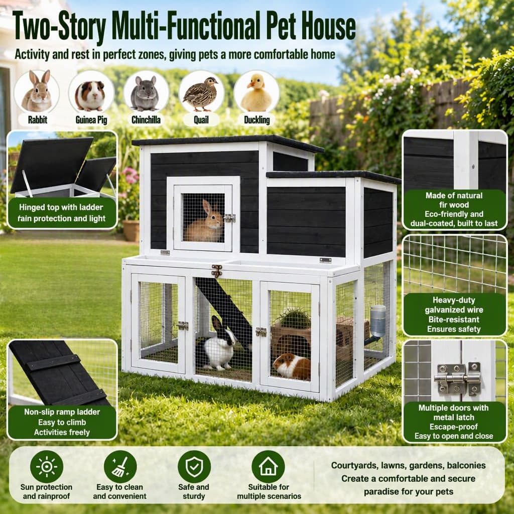Security: Multiple Doors with Metal Slide Latches